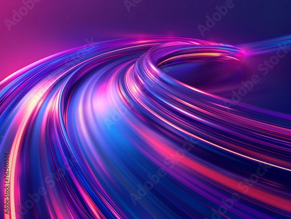 Fototapeta abstract blue and purple digital path background 003