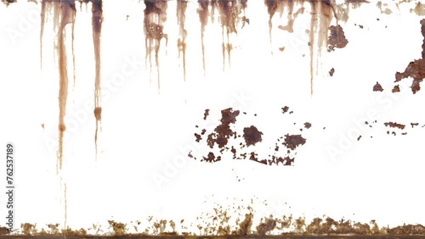 Obraz Rust texture for aging images, rusty plate style.