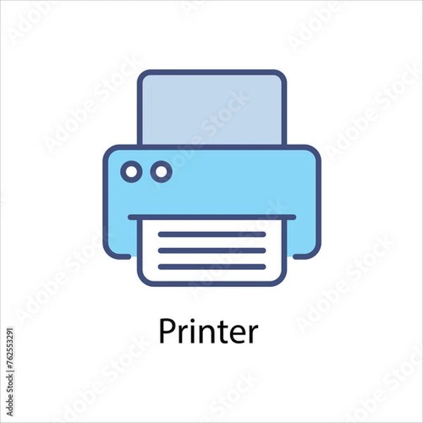 Fototapeta Printer  icon