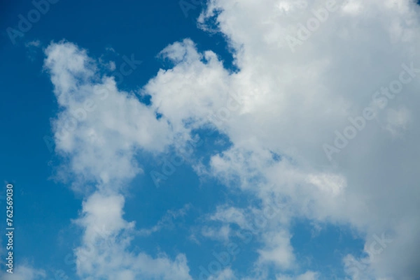 Obraz blue sky with clouds