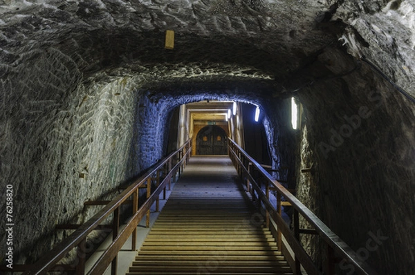 Fototapeta Staircase leading to exit