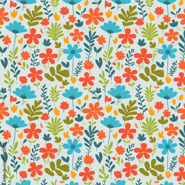 Fototapeta flower pattran design.flower background design.abstract background design.3d flower pattran
