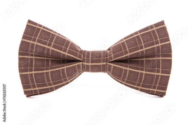 Obraz Bow tie isolated on white background.