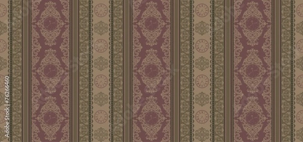 Obraz Ornamento con reloj