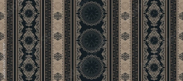 Obraz Papel pintado con relojes