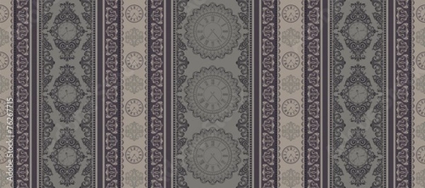 Obraz papel pintado con relojes