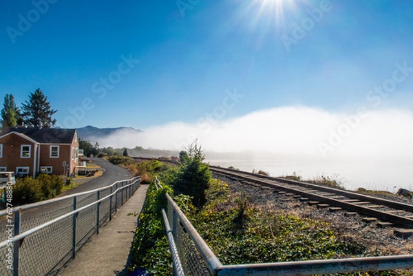 Obraz railway in the countryside