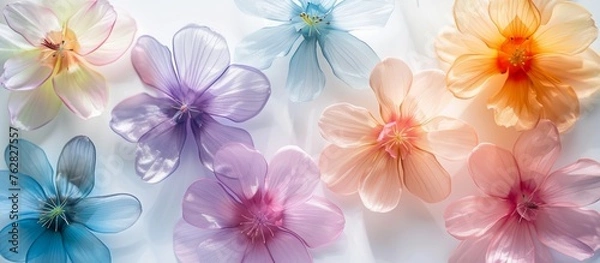 Fototapeta Flower composition. Generative AI