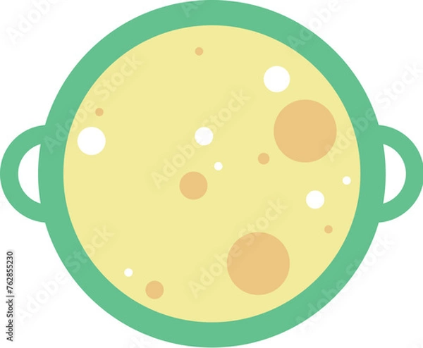Fototapeta Flat design soup