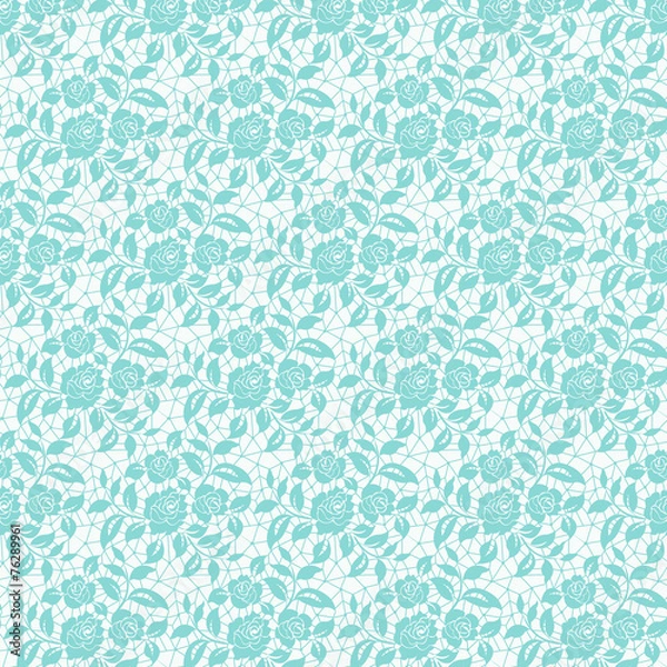 Obraz Floral lace pattern