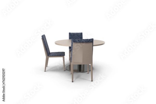 Fototapeta table and chairs