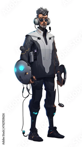 Fototapeta Sci-Fi Character Design