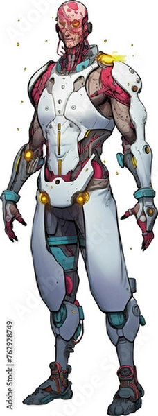 Fototapeta Sci-Fi Character Design