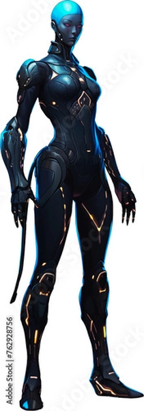 Fototapeta Sci-Fi Character Design