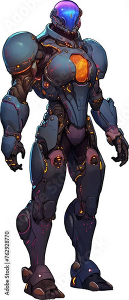 Fototapeta Sci-Fi Character Design