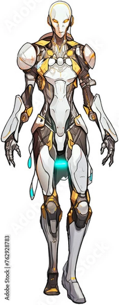 Fototapeta Sci-Fi Character Design