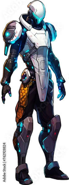 Fototapeta Sci-Fi Character Design