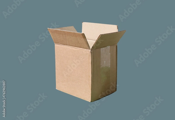 Obraz Cheap cardboard box.