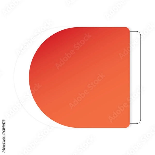 Fototapeta square infographic text box
