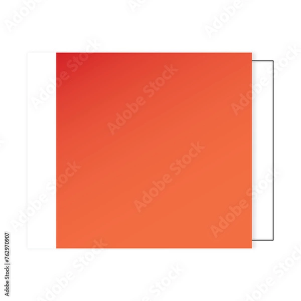 Fototapeta square infographic text box
