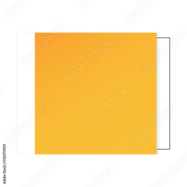 Fototapeta square infographic text box
