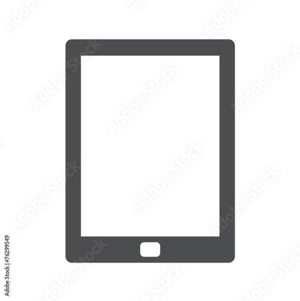 Fototapeta Digital Tablet Eletronics Device Technology Icon Vector Concept