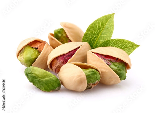 Obraz Pistacja z liściem