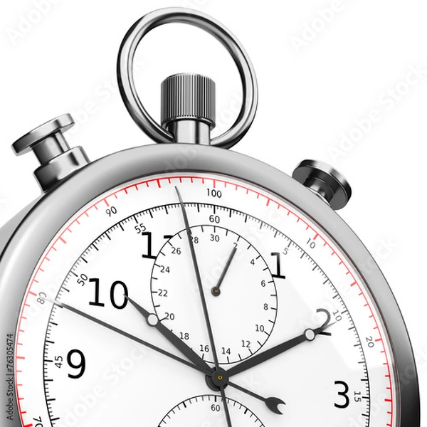 Fototapeta Stop watch isolated