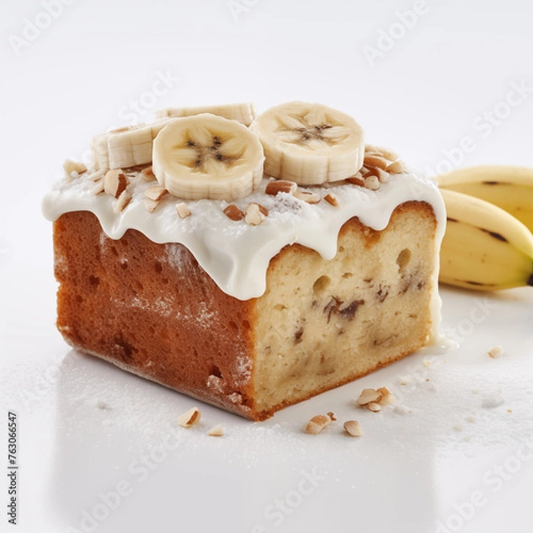 Obraz piece of banana cake
