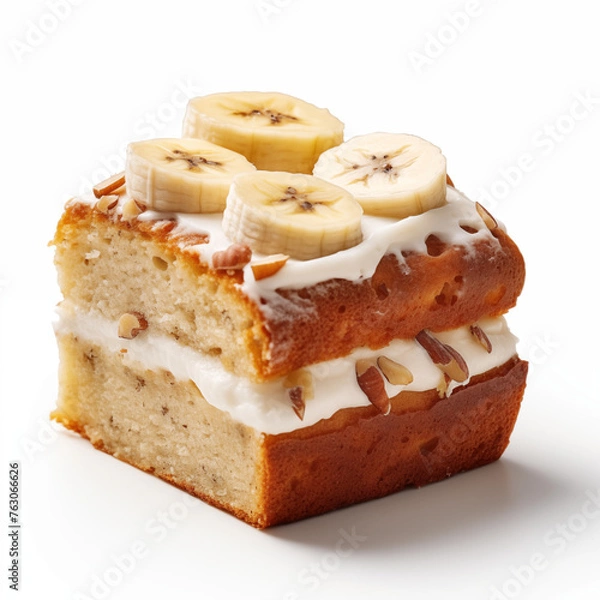 Obraz banana cake With banana
