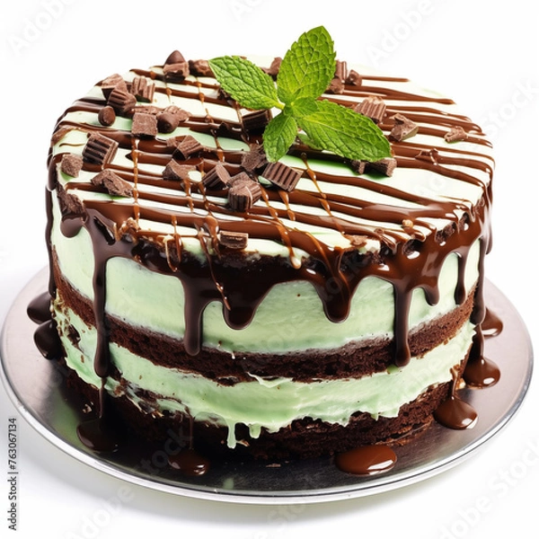 Obraz One mint chocolate cake