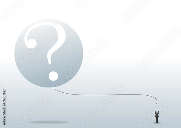 Obraz question 疑問　はてな