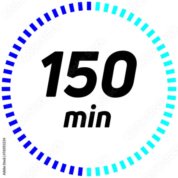 Obraz stopwatch 150 minutes