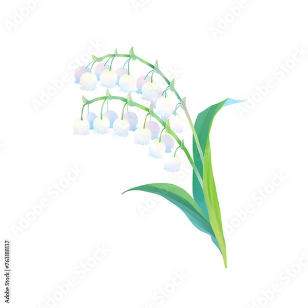 Obraz 鈴蘭のイラスト