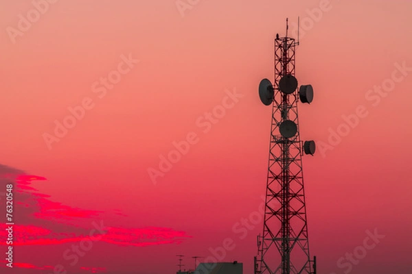 Obraz telecommunication tower