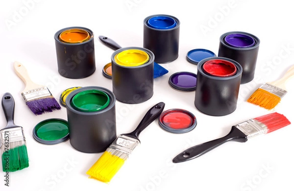 Fototapeta Cans of Paint