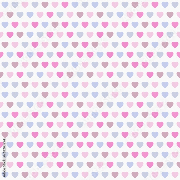 Obraz seamless pattern with hearts