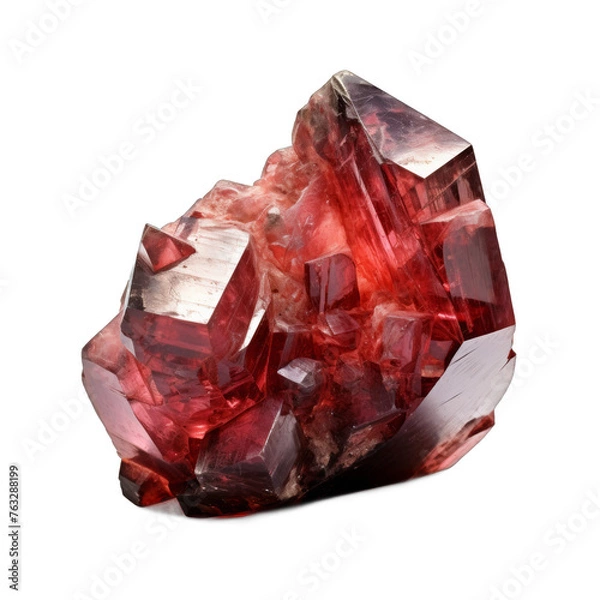 Fototapeta Malaya Garnet isolated on transparent background