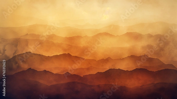 Fototapeta Rustic Radiance: Sienna Background