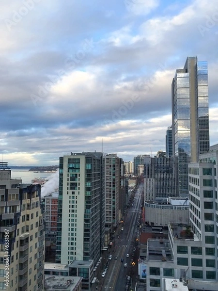 Obraz seattle downtown