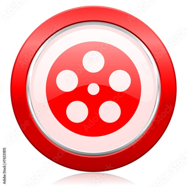 Fototapeta film icon