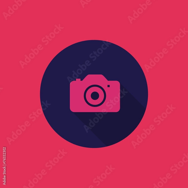 Obraz Photography Flat Icon