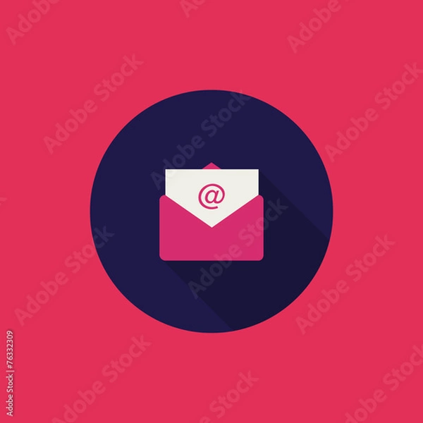 Obraz Message Flat Icon