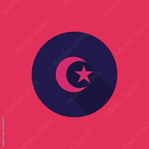 Obraz Islam Flat Icon