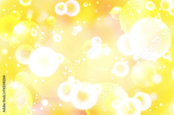 Fototapeta 背景素材_イメージ_キラキラ_光_黄色	