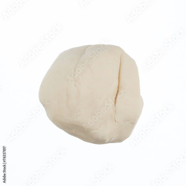Obraz modelling clay Isolated on white