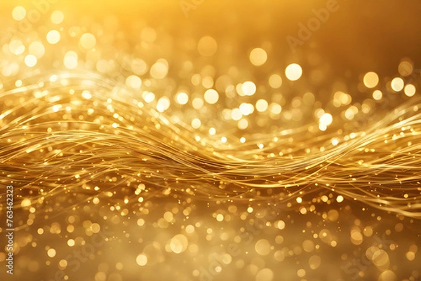 Obraz Golden abstract background