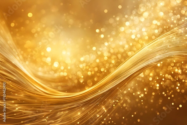 Obraz Golden abstract background
