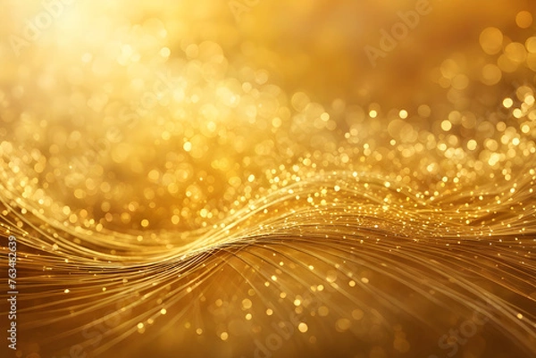 Obraz Golden abstract background