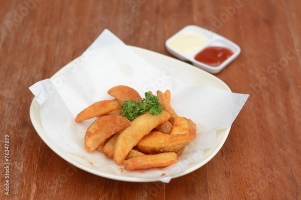 Obraz Potato wedges